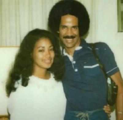 Dr. Karamo Chilombo with his first wife Christina Yamamoto